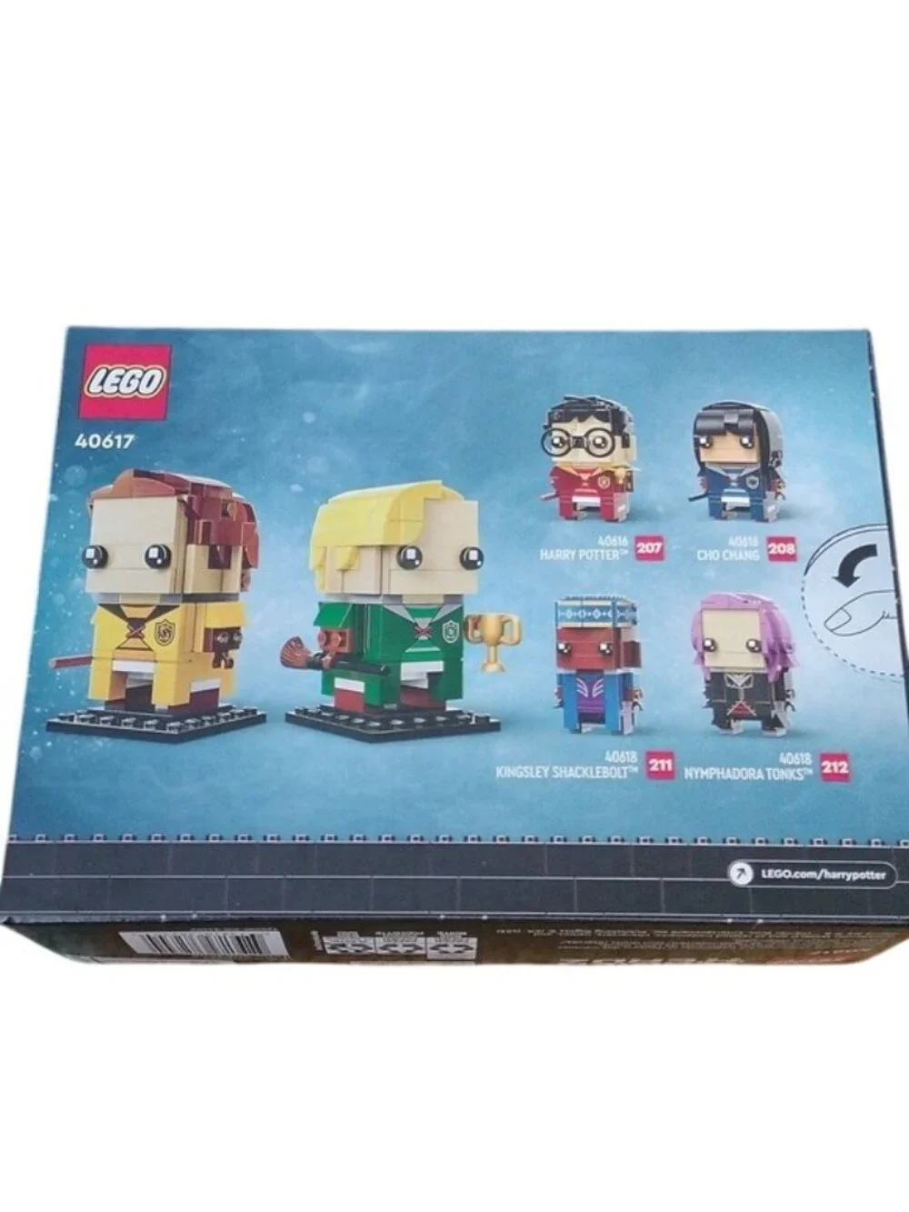Lego Brickheadz 40617 Draco Malfoy & Cedric Diggory Figures Building Set HP
